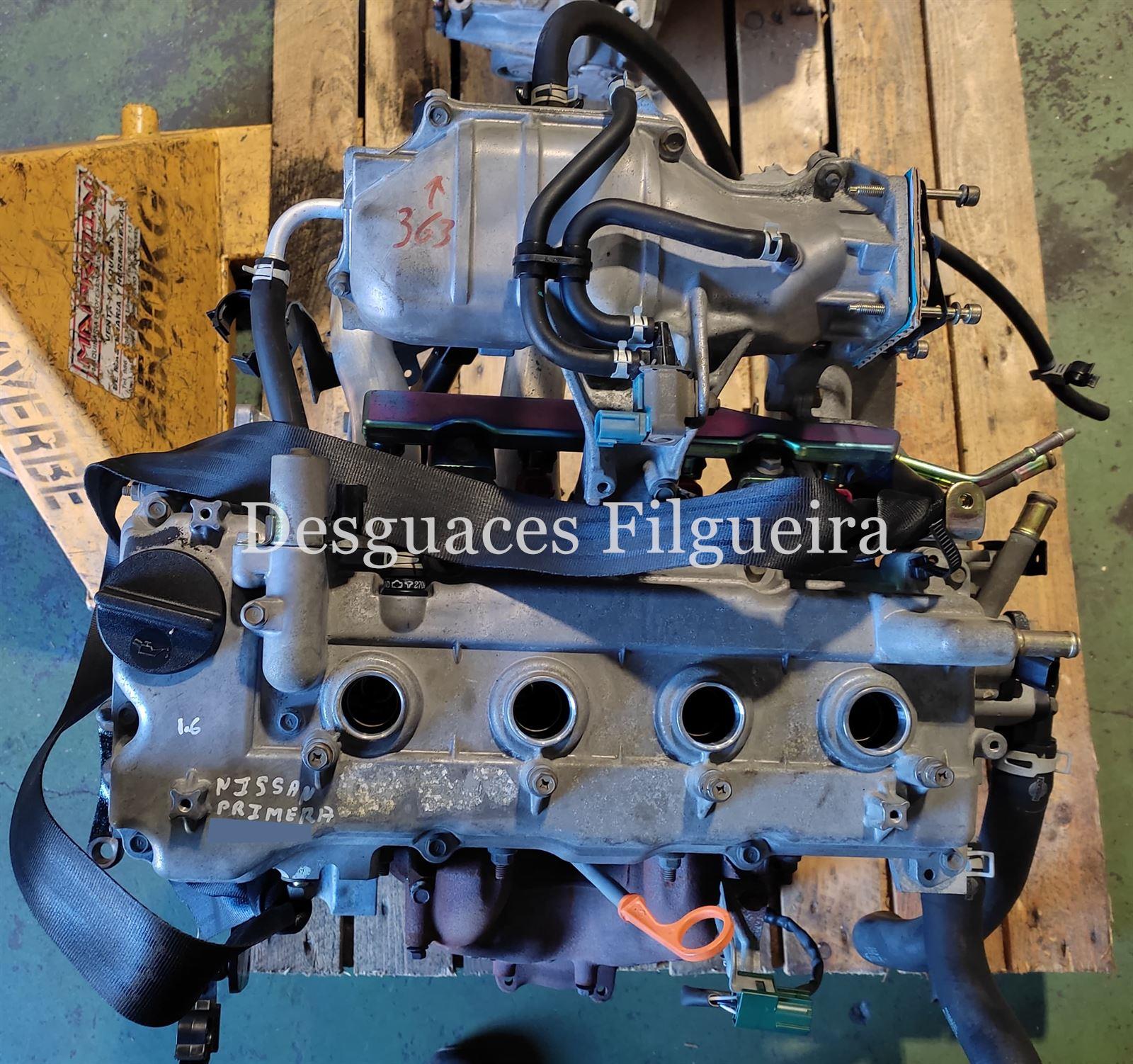 Motor completo Nissan Primera 1.6 QG16 - Imagen 1
