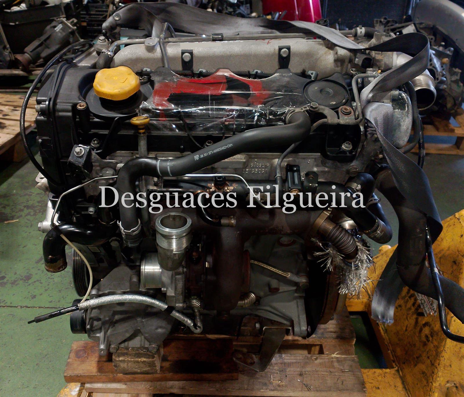 Motor completo Opel Zafira B 1.9 CDTI Z19DT Bosch TAPA DE BALANCINES ROTA - Imagen 2