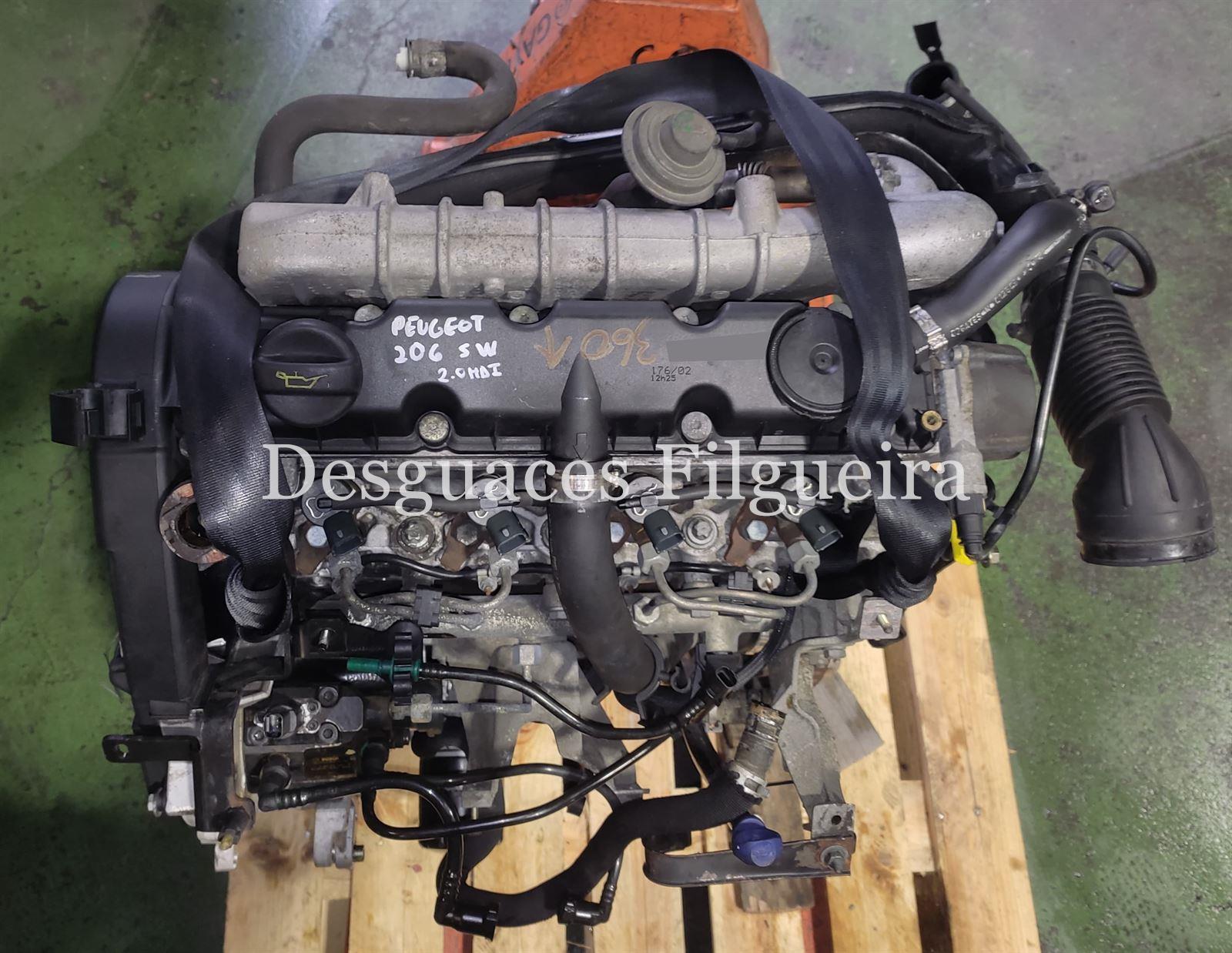 Motor completo Peugeot 206 2.0 HDI RHY - Imagen 1