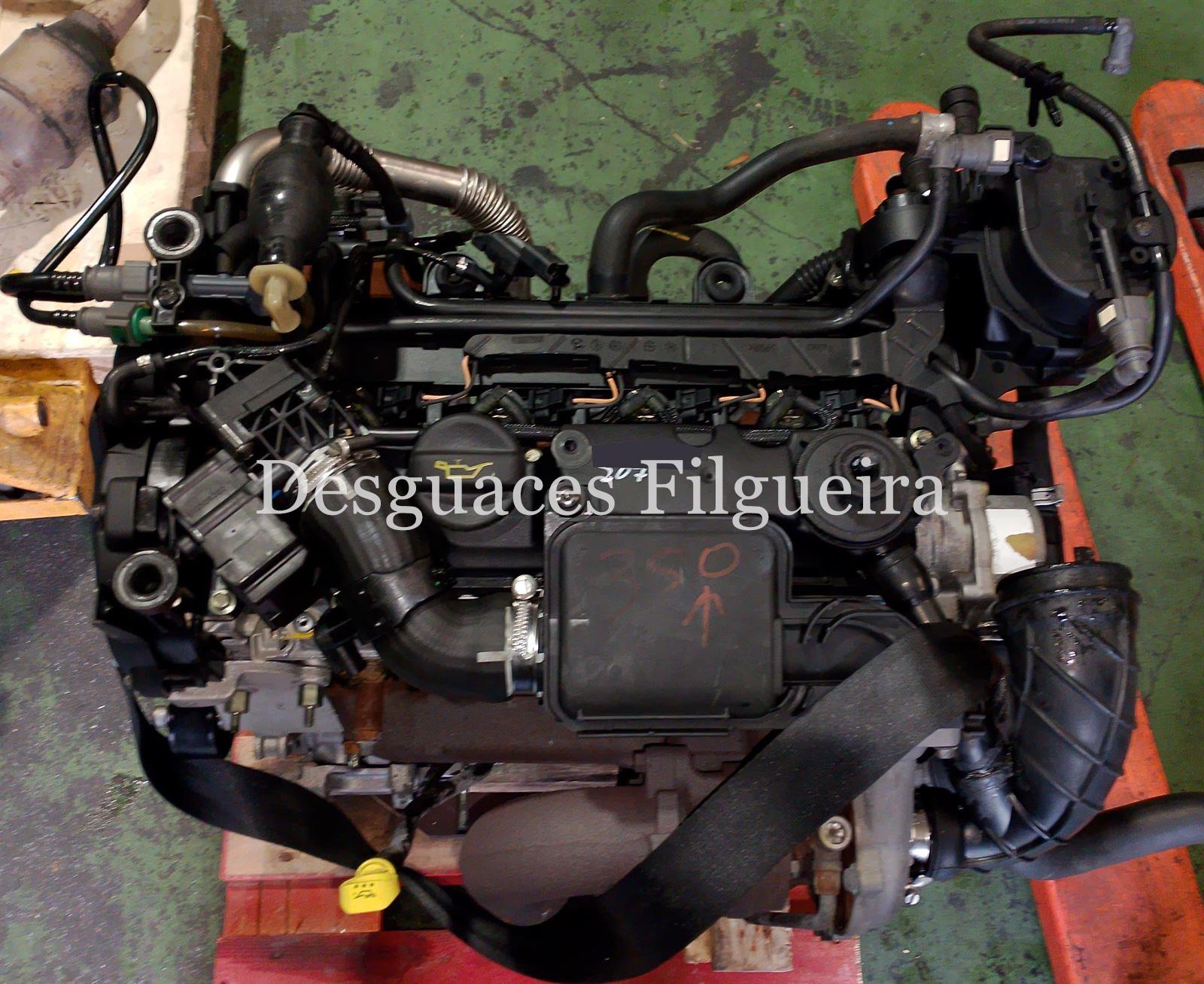 Motor completo Peugeot 207 1. 4 HDI 8HZ BOSCH EGR ELECTRICA - Imagen 1