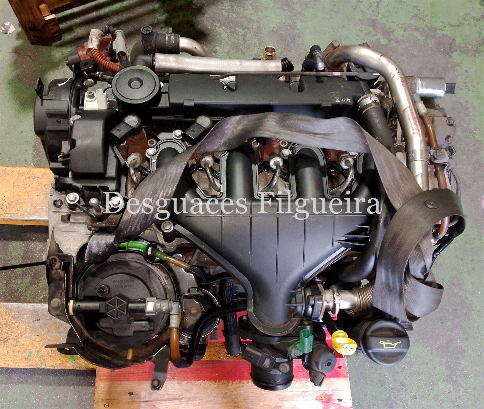 Motor completo Peugeot 407 2.0 HDI RHR Siemens - Imagen 1