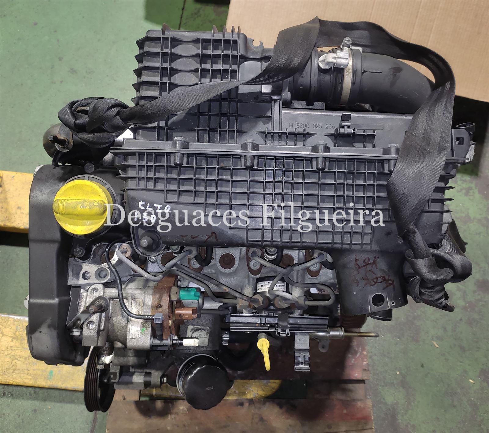 Motor completo Renault Clio 1.5 DCI K9K A704 Delphi - Imagen 1