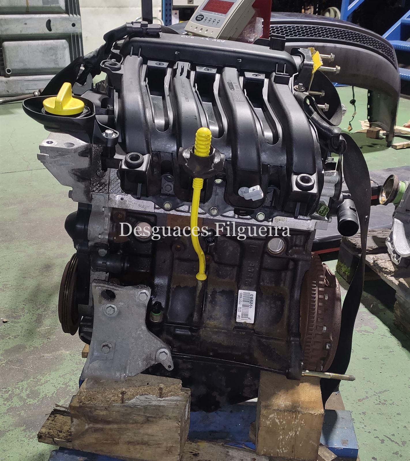 Motor completo Renault Clio II 1.2 16V D4F G722 - Imagen 2