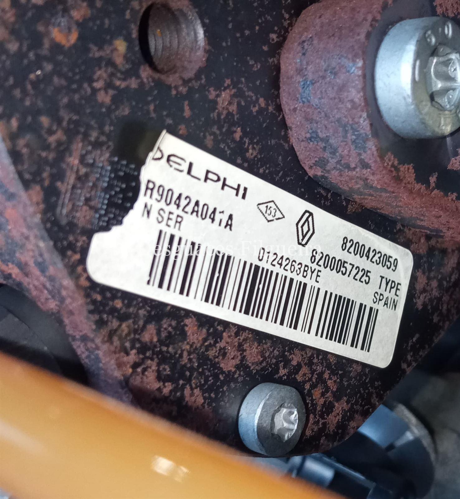 Motor completo Renault Kangoo 1.5 DCI K9K A704 Deplhi SIN TURBO - Imagen 6