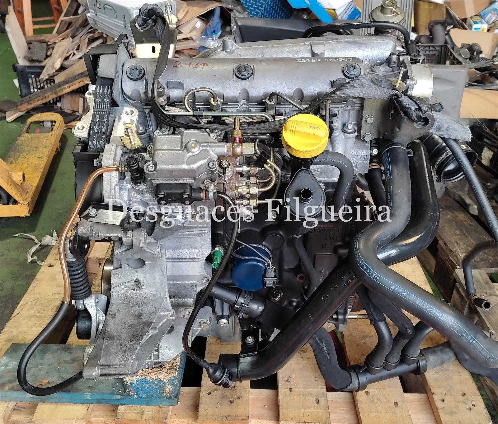 Motor completo Renault Laguna 1.9 DTI F9Q F710 - Imagen 2