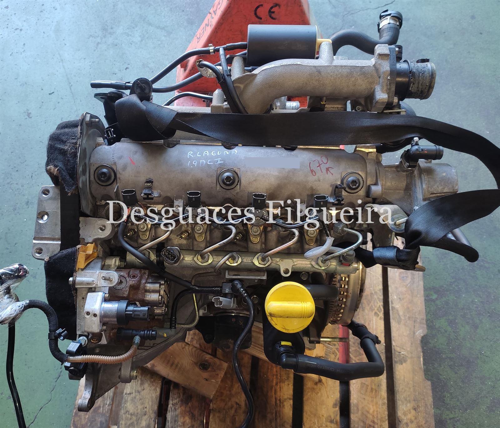 Motor completo Renault Laguna II 1.9 dci F9Q C670 - Imagen 1