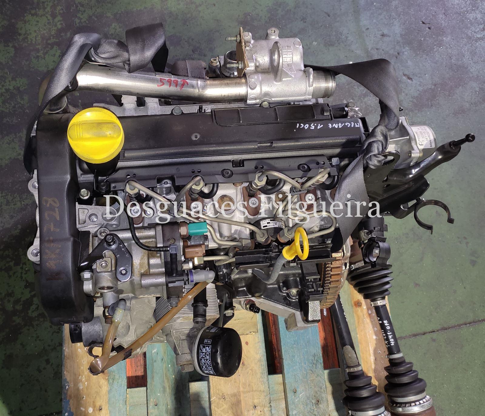Motor completo Renault Megane 1. 5 dci K9K F728 Delphi - Imagen 1