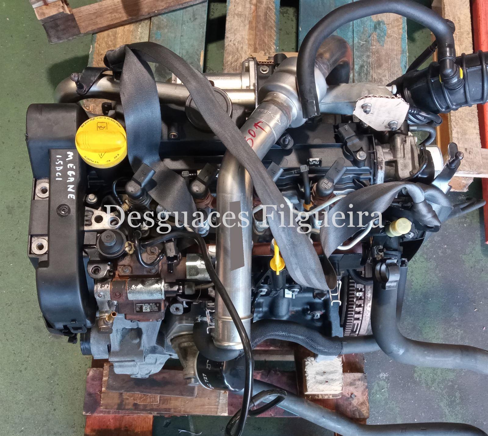 Motor completo Renault Megane 1. 5 dci K9K P732 Siemens - Imagen 1