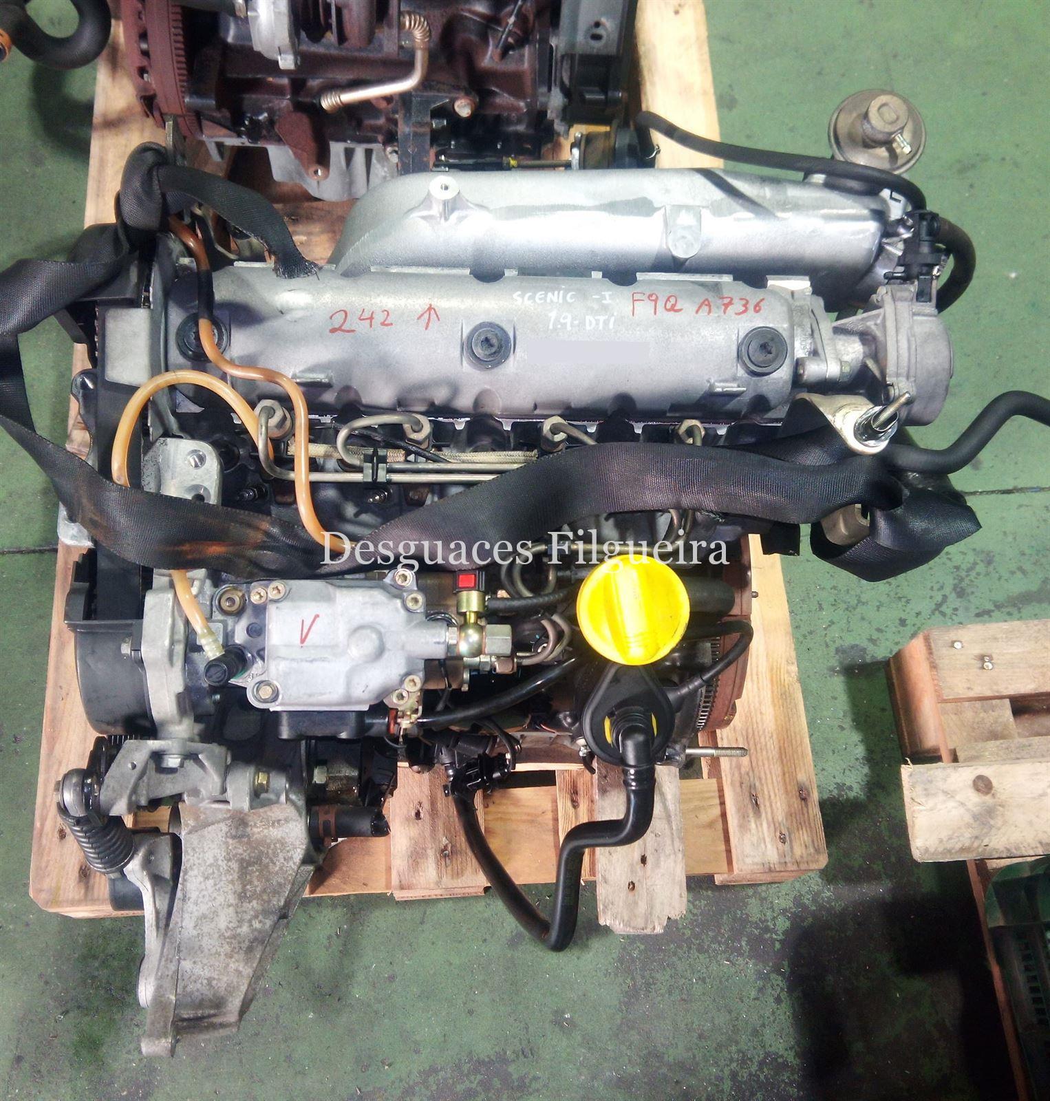 Motor completo Renault Scenic 1. 9 DTI F9Q 736 - Imagen 1