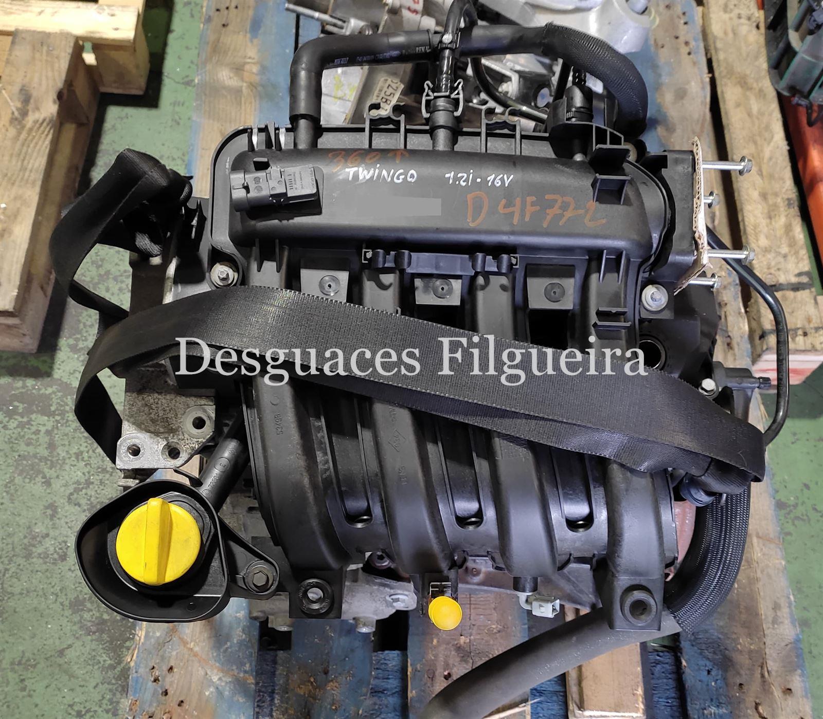 Motor completo Renault Twingo 1.2 16v D4F J772 - Imagen 1