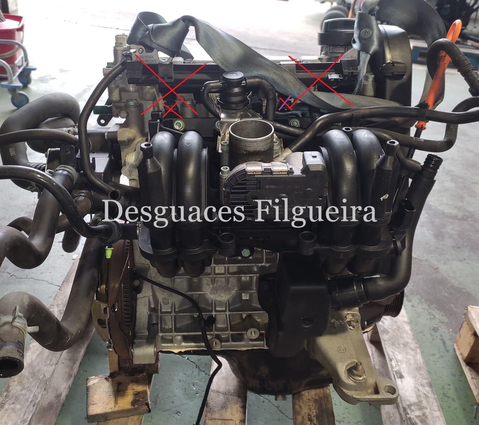 Motor completo Seat Ibiza 1. 4 AKK SIN INYECTORES - Imagen 2