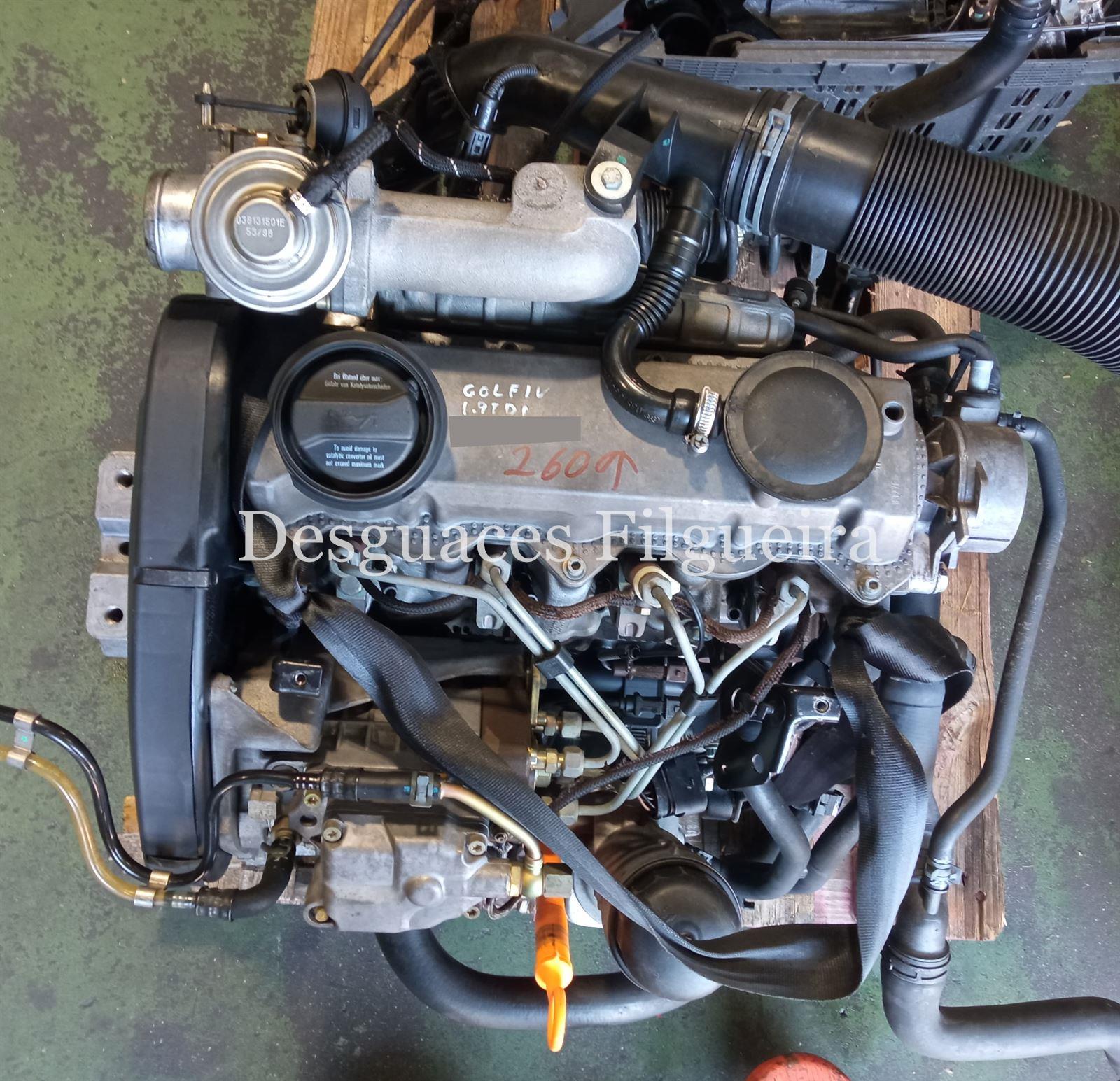 Motor completo Volkswagen Golf IV 1.9 TDI AGR - Imagen 1