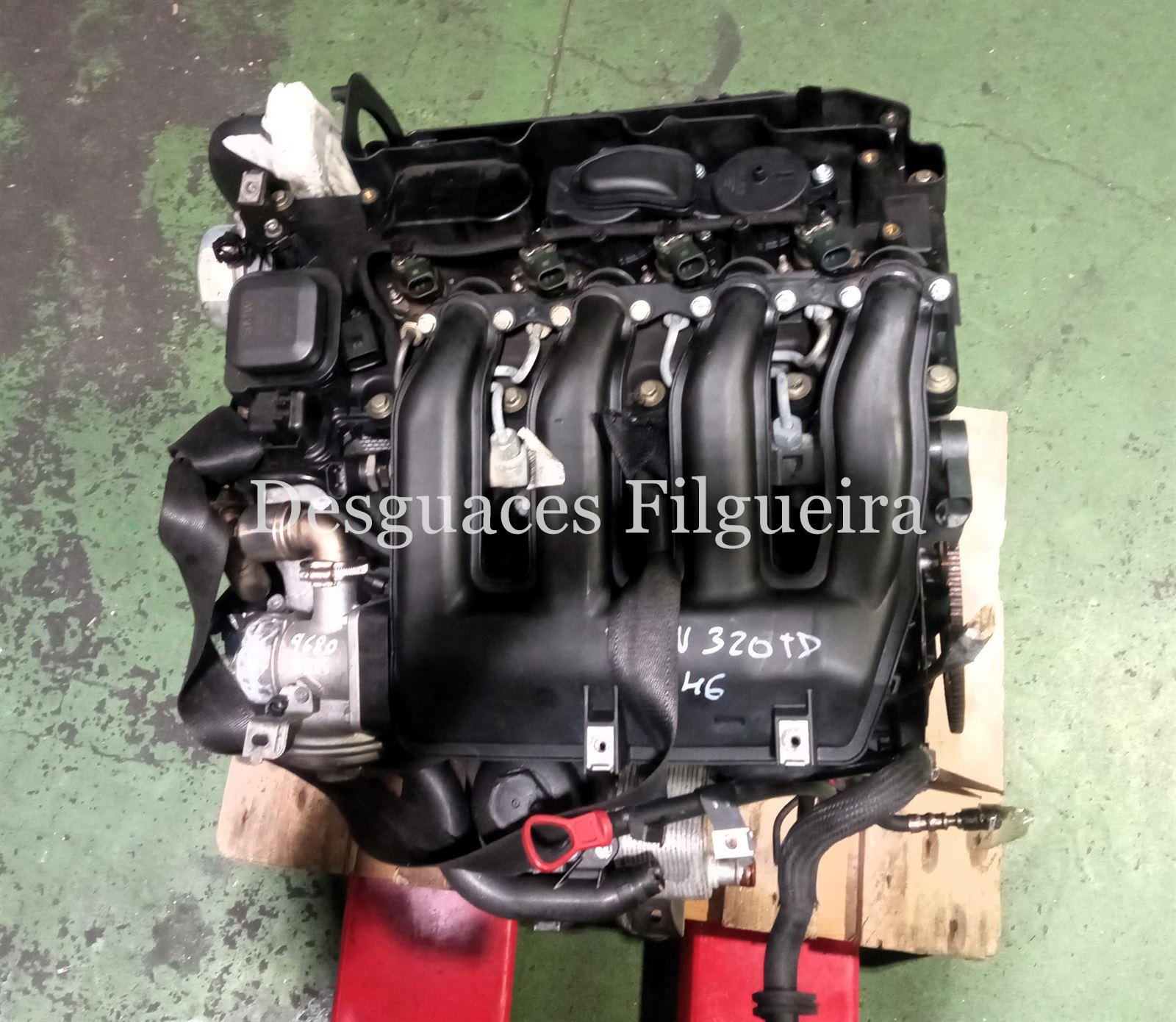Motor de BMW Serie 3 Compacto E46, 2.0 320 td, 150 cv, código de motor 204D4, año 2002. - Imagen 1