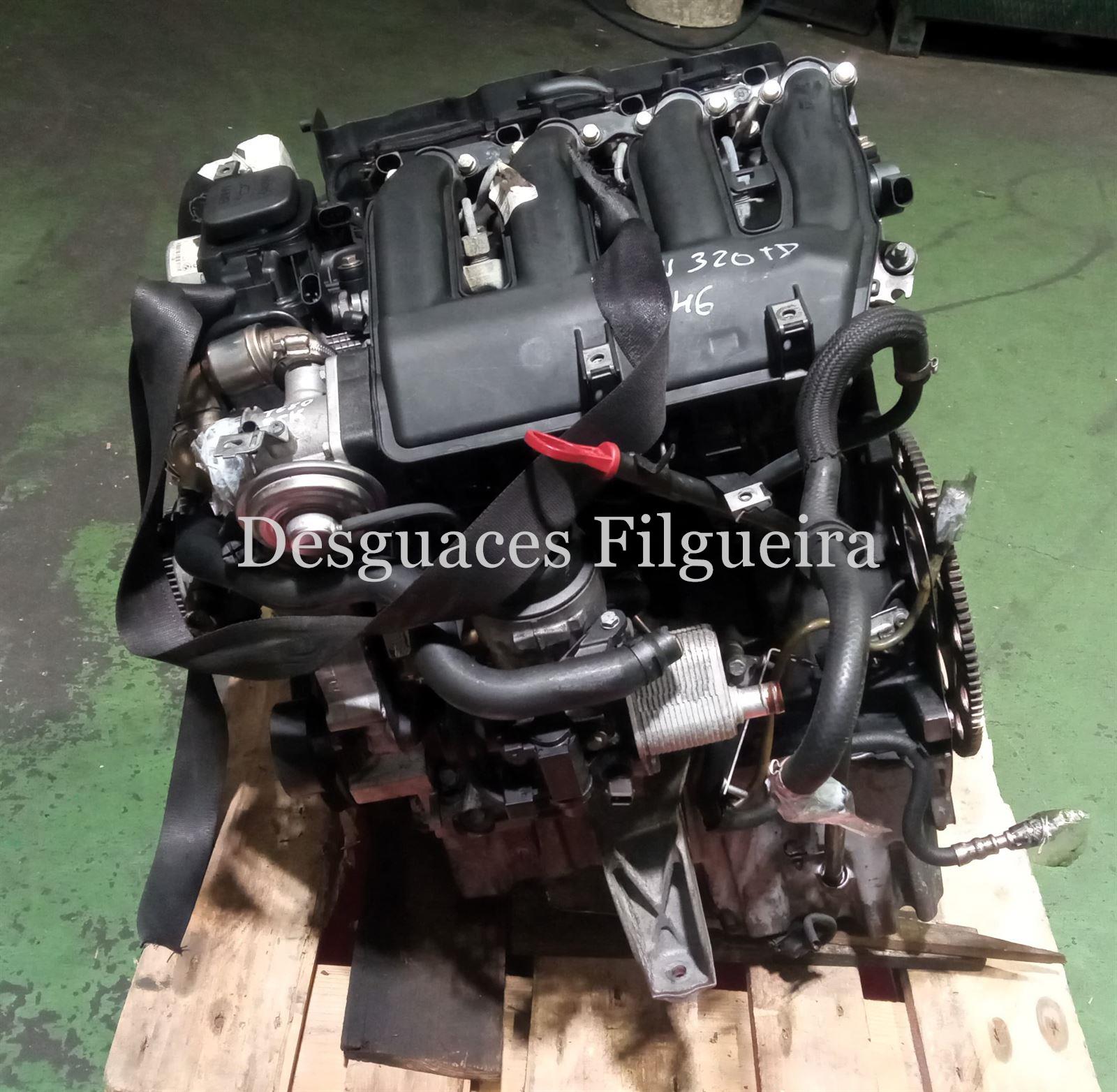 Motor de BMW Serie 3 Compacto E46, 2.0 320 td, 150 cv, código de motor 204D4, año 2002. - Imagen 4