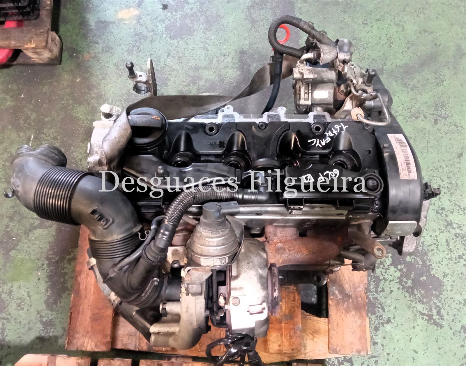 Motor de Volkswagen Golf VI, 1.6 TDI, 106 cv, código de motor CAY, año 2010. - Imagen 1