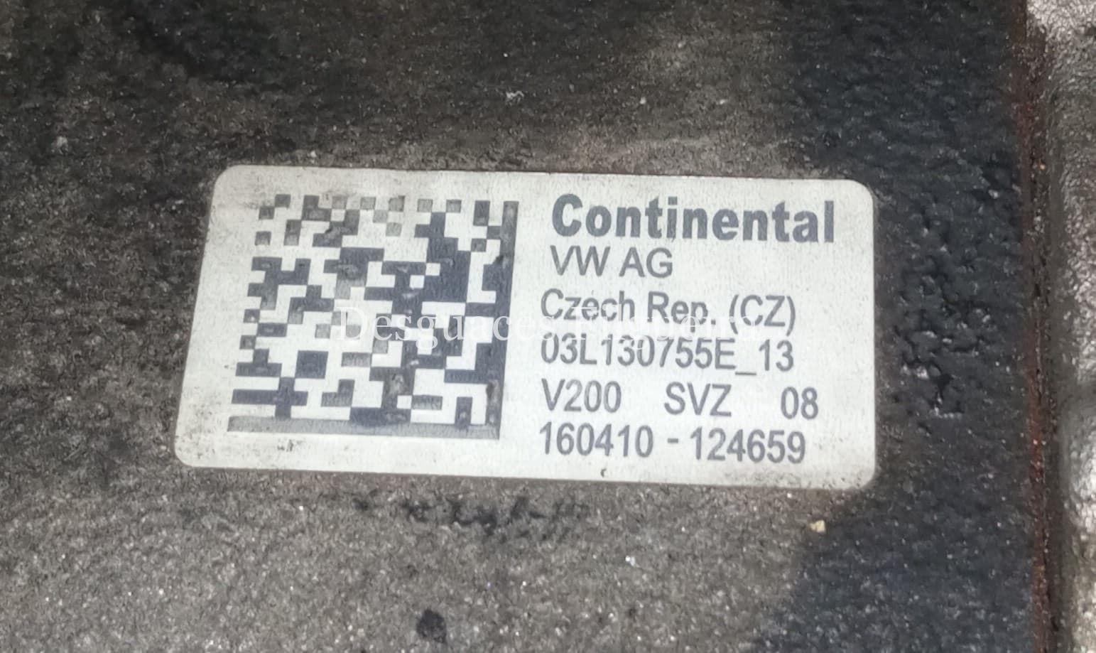 Motor de Volkswagen Golf VI, 1.6 TDI, 106 cv, código de motor CAY, año 2010. - Imagen 5