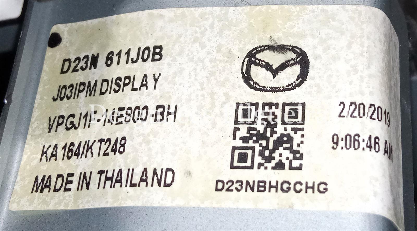 Navegador de Mazda CX-3, año 2019. - Imagen 5