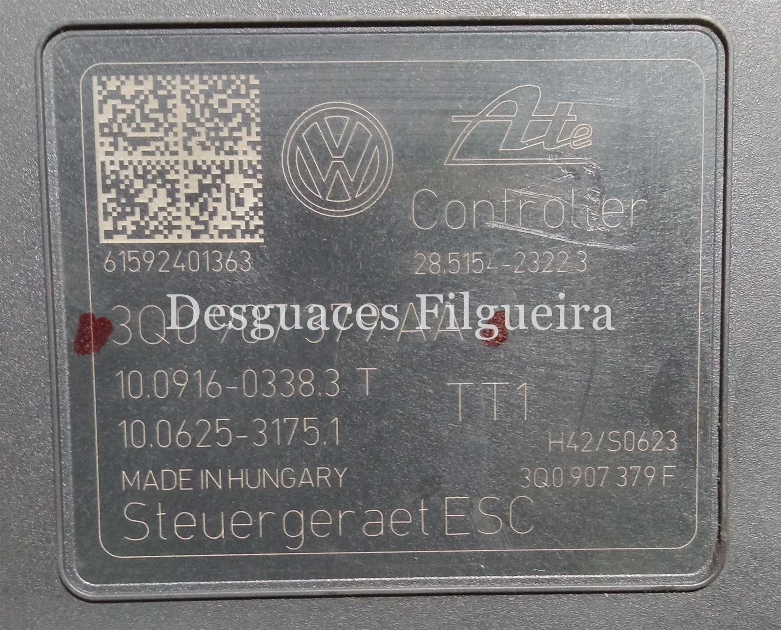 Nucleo ABS Audi A3 2.0 TDI 3Q0614517AA 3Q0907379AA - Imagen 4