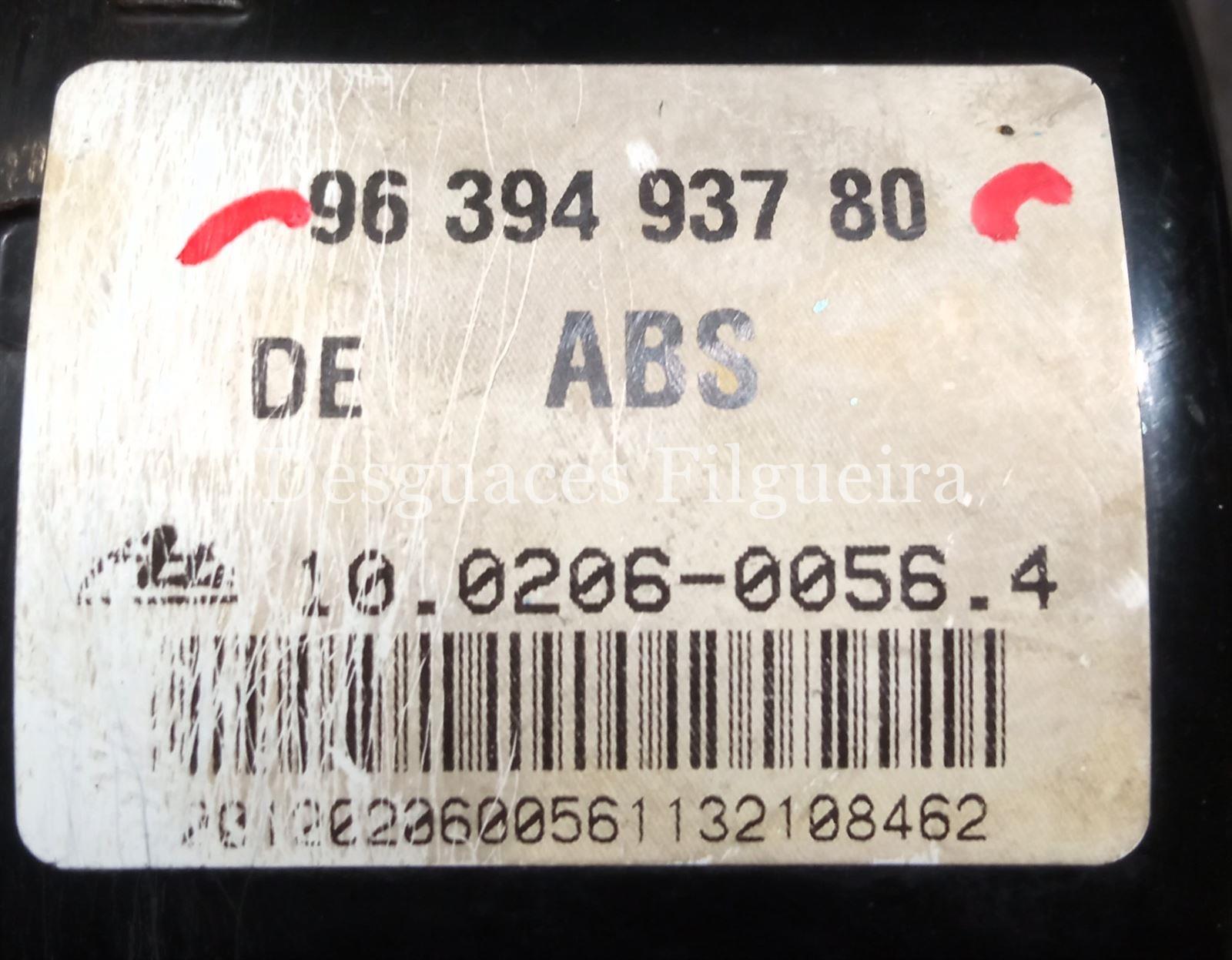 Núcleo ABS de Citroen C3, 1.4 HDi, 68 cv, código de motor 8HX, año 2002. - Imagen 2