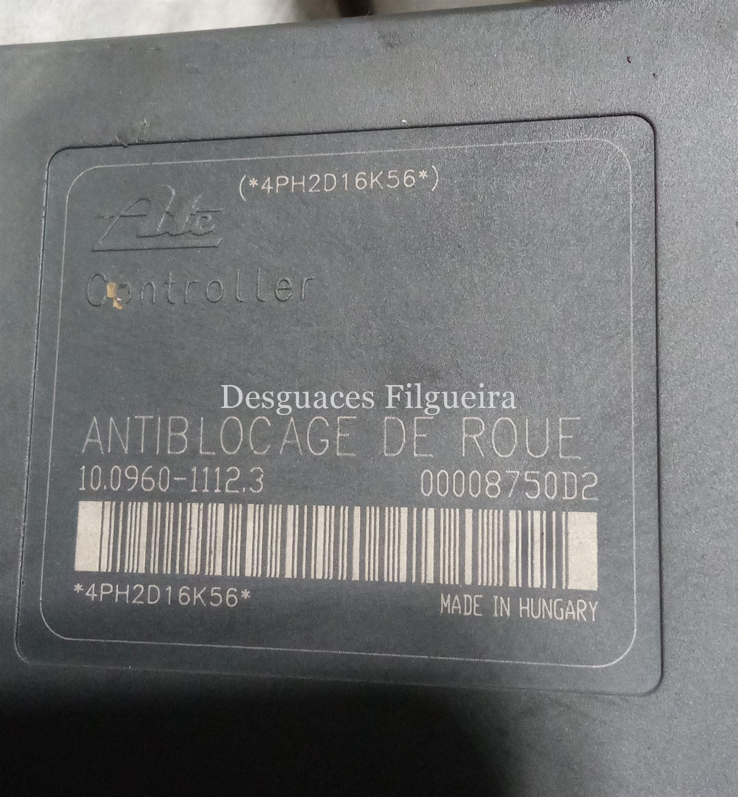 Núcleo ABS de Citroen C3, 1.4 HDi, 68 cv, código de motor 8HX, año 2002. - Imagen 3