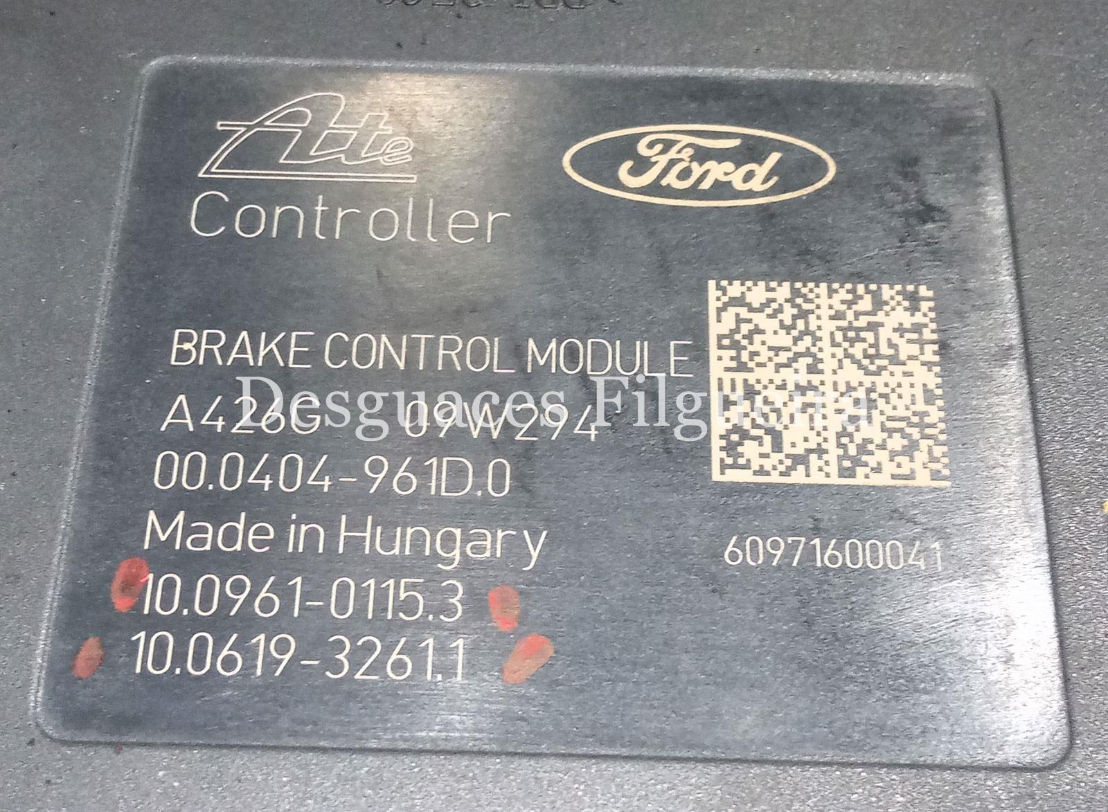 Núcleo ABS de Mazda 3 Berlina 2.2 TD, 150 cv, código de motor R2, año 2009. - Imagen 2