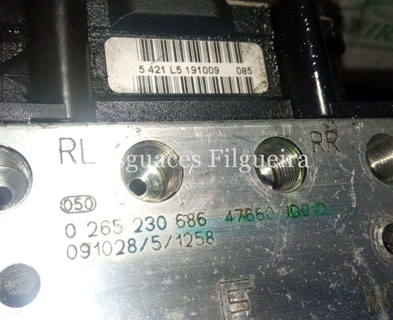 Nucleo ABS de Nissan Qashwai 1.5 Visia dCi, 106 cv, código de motor K9KH282, año 2009. - Imagen 4