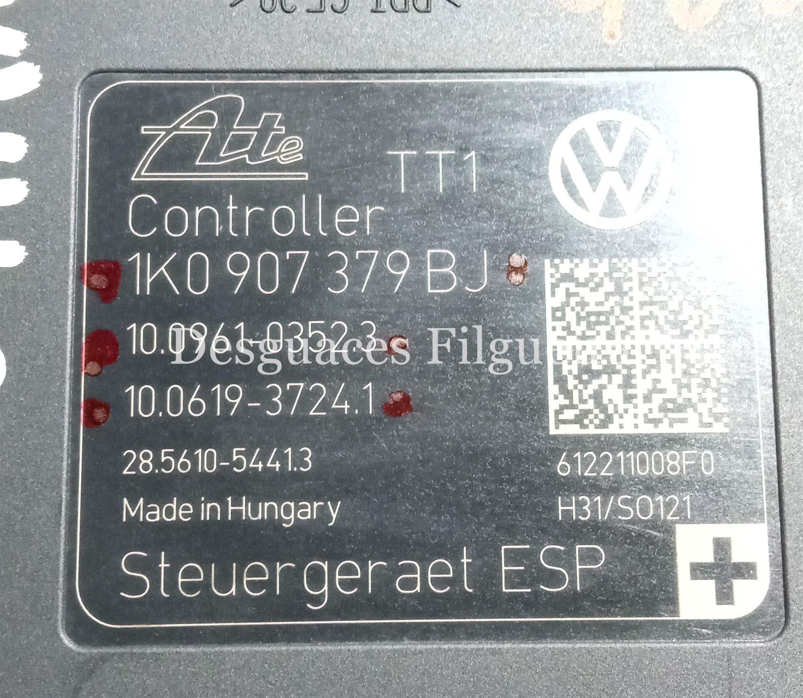 Núcleo ABS de Seat León 1.6 TDI, 90 cv, código de motor CAYB, año 2012. - Imagen 5