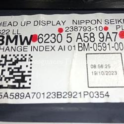 Pantalla de visualización frontal (HUD) de BMW Serie 4 Cabrio, 2.0 430i, 245 cv, código de motor B48B20B, año 2024. - Imagen 2