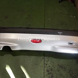 Paragolpes trasero de Peugeot 206, 1.9 D, 69 cv, código de motor WJY, año 2000. - Imagen 1