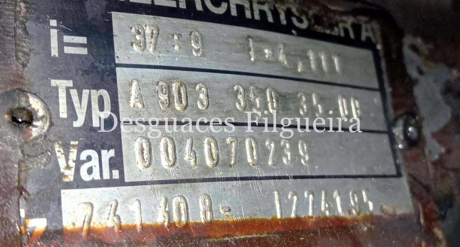 Puente trasero de Mercedes-Benz Sprinter 3-t Furgón, 313 CDI, 129 cv, código de motor OM611.981, año 2006. - Imagen 10