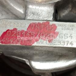 Turbo Audi A4 1.9 TDI AFN 028145702H Garret VNT15 454231-3 - Imagen 2
