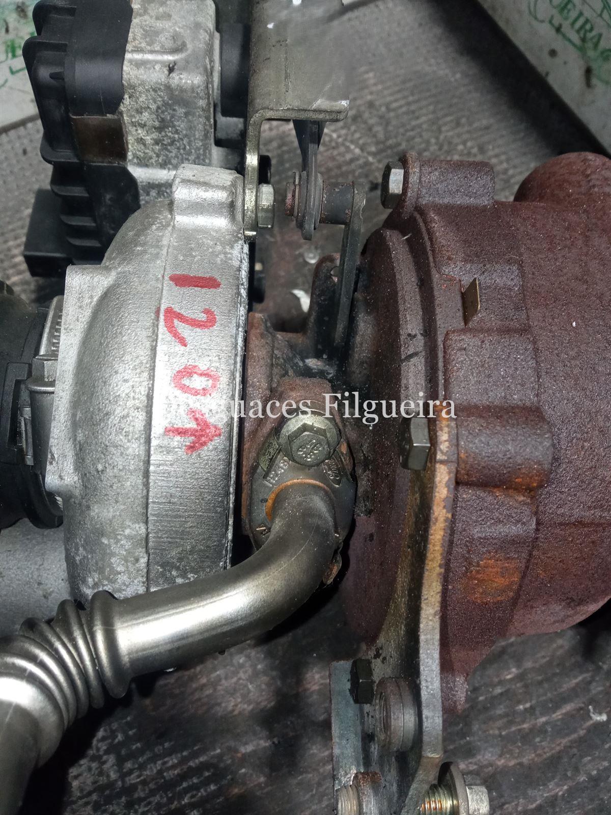 Turbo de Ford Focus II, 1.8 TDCi, 115 cv, código de motor KKDA, año 2006. - Imagen 4