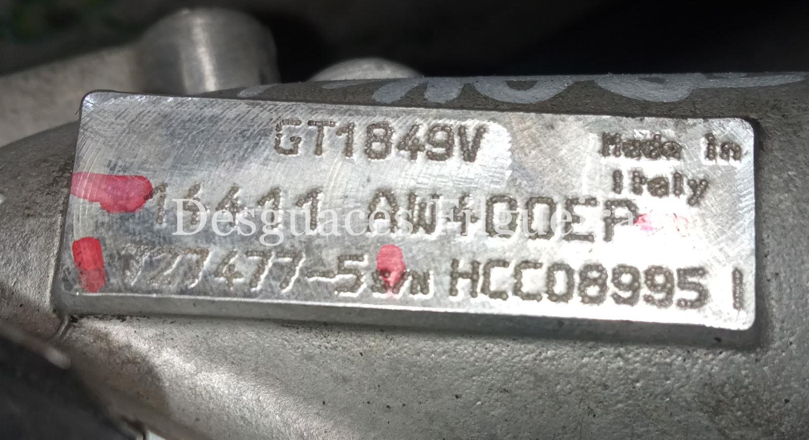 Turbo de X-Trail 2.2 dCi, 136 cv, código de motor YD22DDTi, año 2004. - Imagen 2